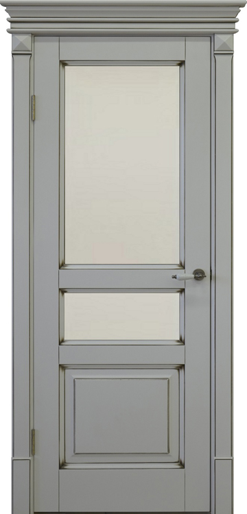 Межкомнатная дверь из массива ольхи, Классика-3 ПД0